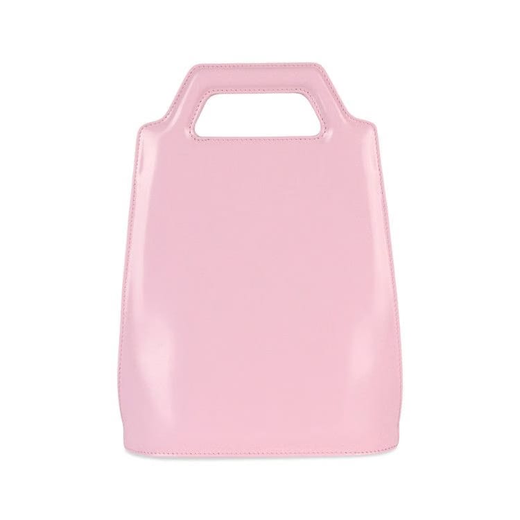 Ferragamo Micro Wanda Patent Leather Shoulder Bag Pink