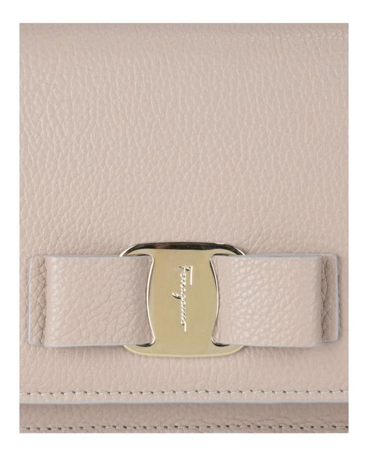 Ferragamo Vara Bow Crossbody Bag Pink