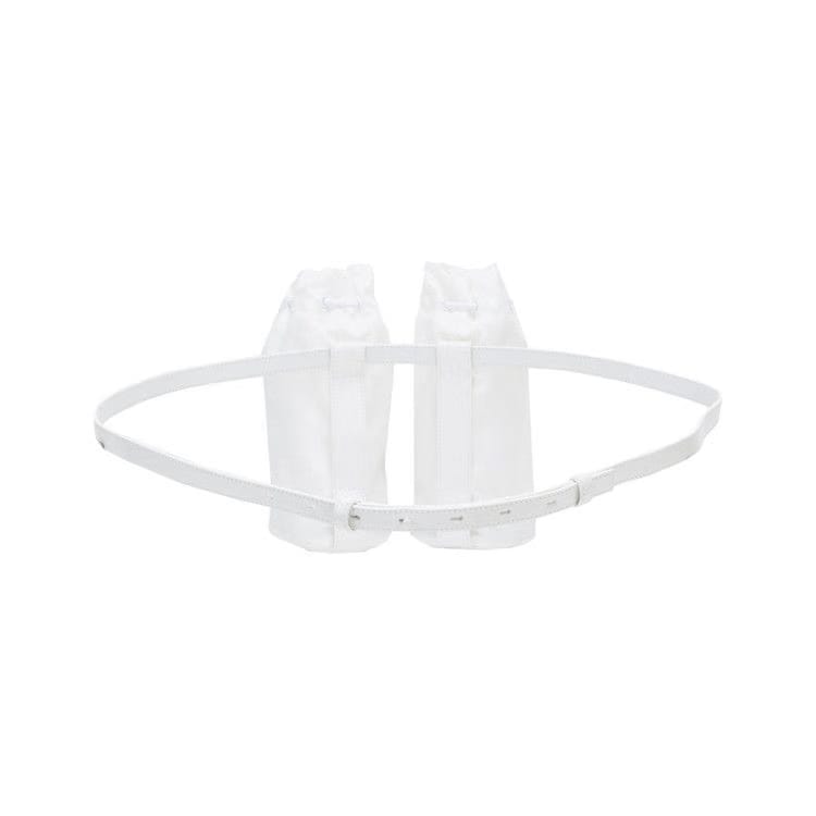 Ferragamo Double Bottle Belt Bag White