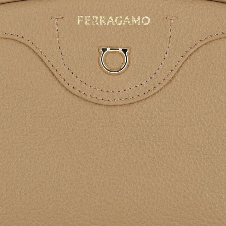 Ferragamo Eram Crossbody Bag Camel