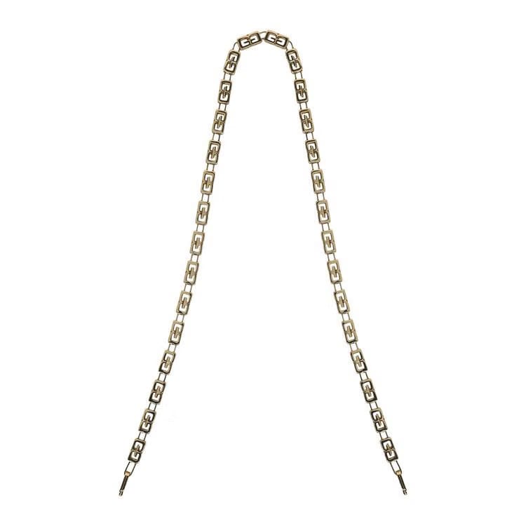 Givenchy G Cube Chain-Link Handbag Strap Golden