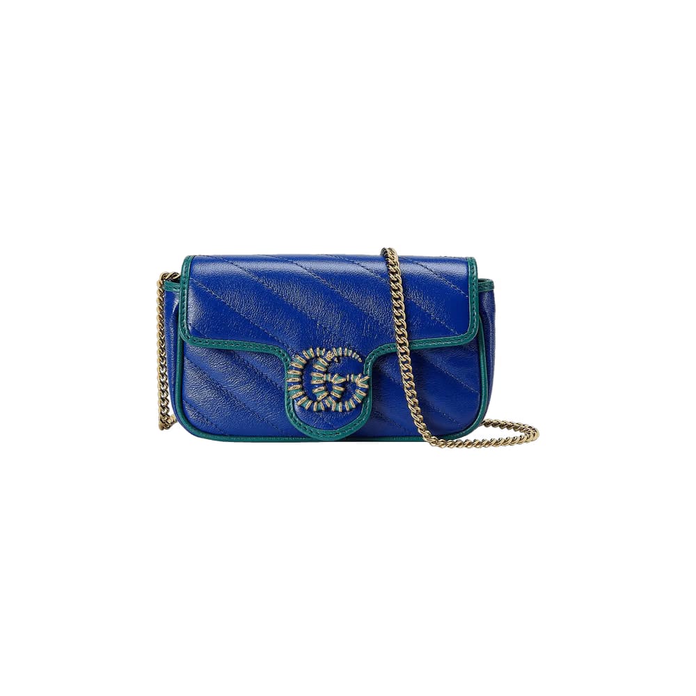 Gucci Super Mini Bag Blue