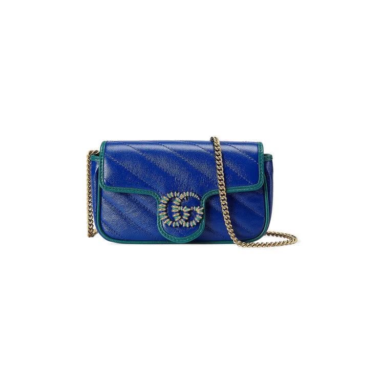 Gucci Super Mini Bag Blue