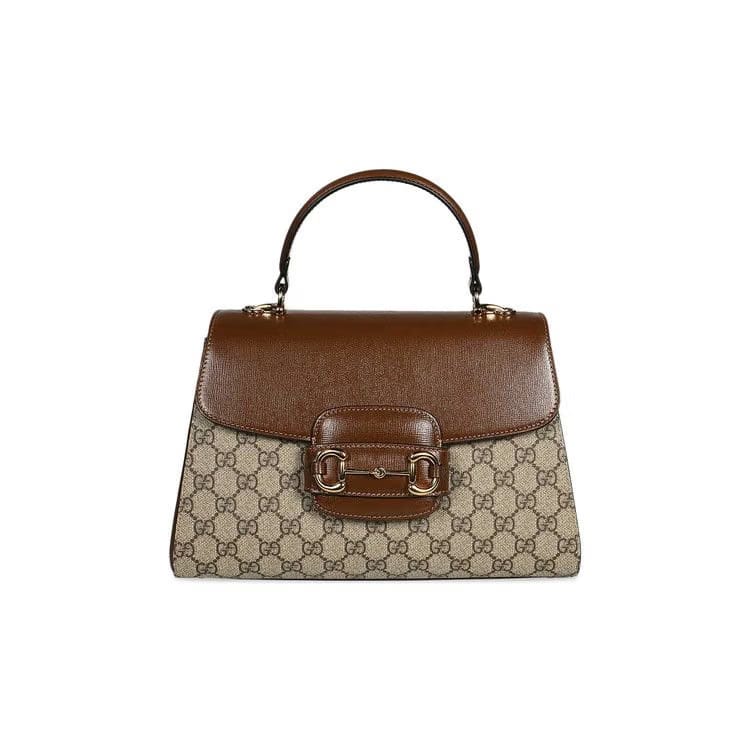 Gucci Horsebit 1955 Medium Bag Beige/Ebony Supreme
