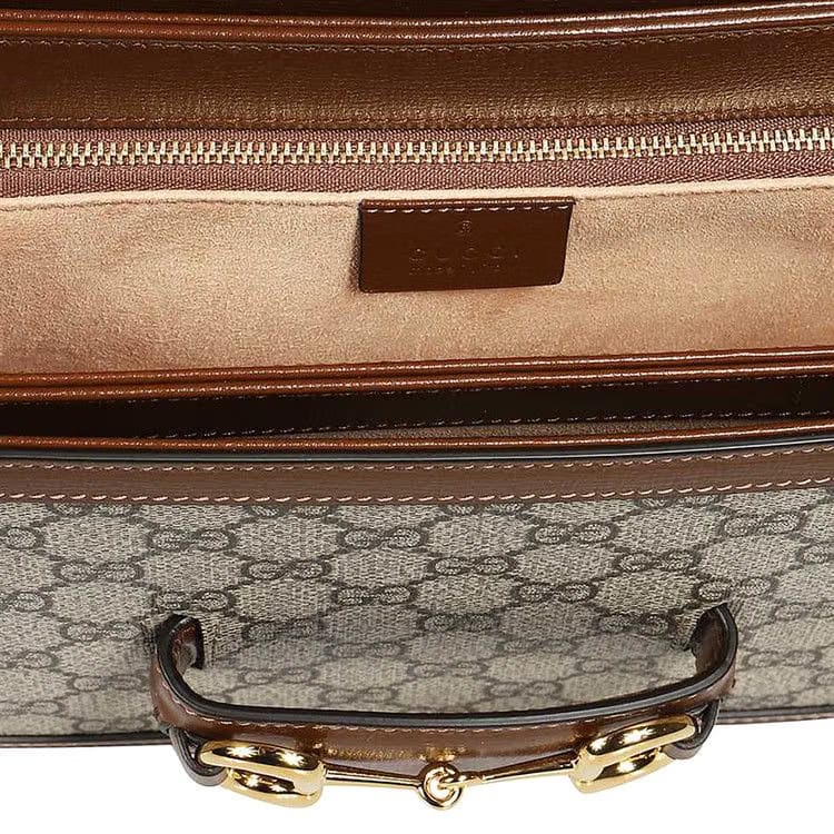 Gucci Horsebit 1955 Shoulder Bag Brown
