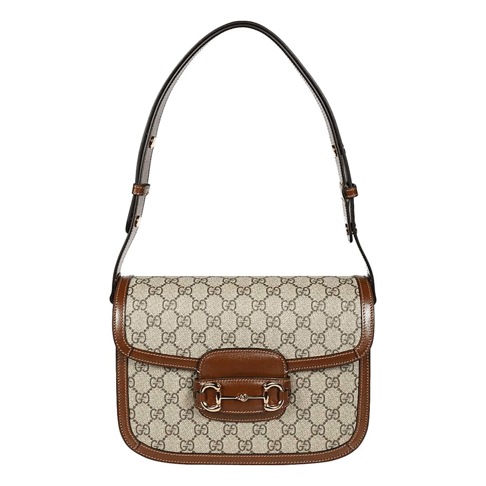 Gucci Horsebit 1955 Shoulder Bag Brown