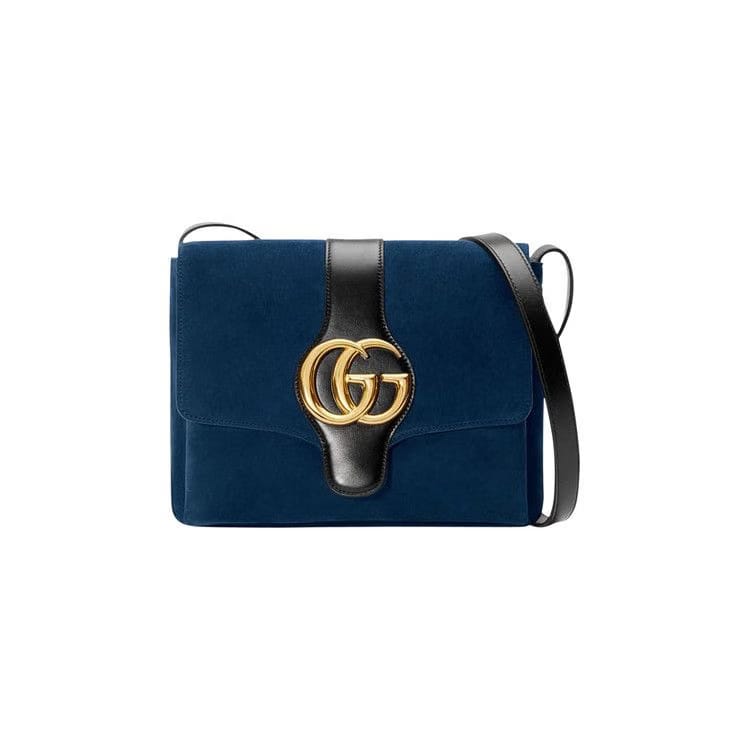Gucci Arli Medium Shoulder Bag Blue
