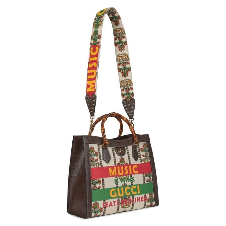 Gucci Music Is Mine Diana Tote Multicolor