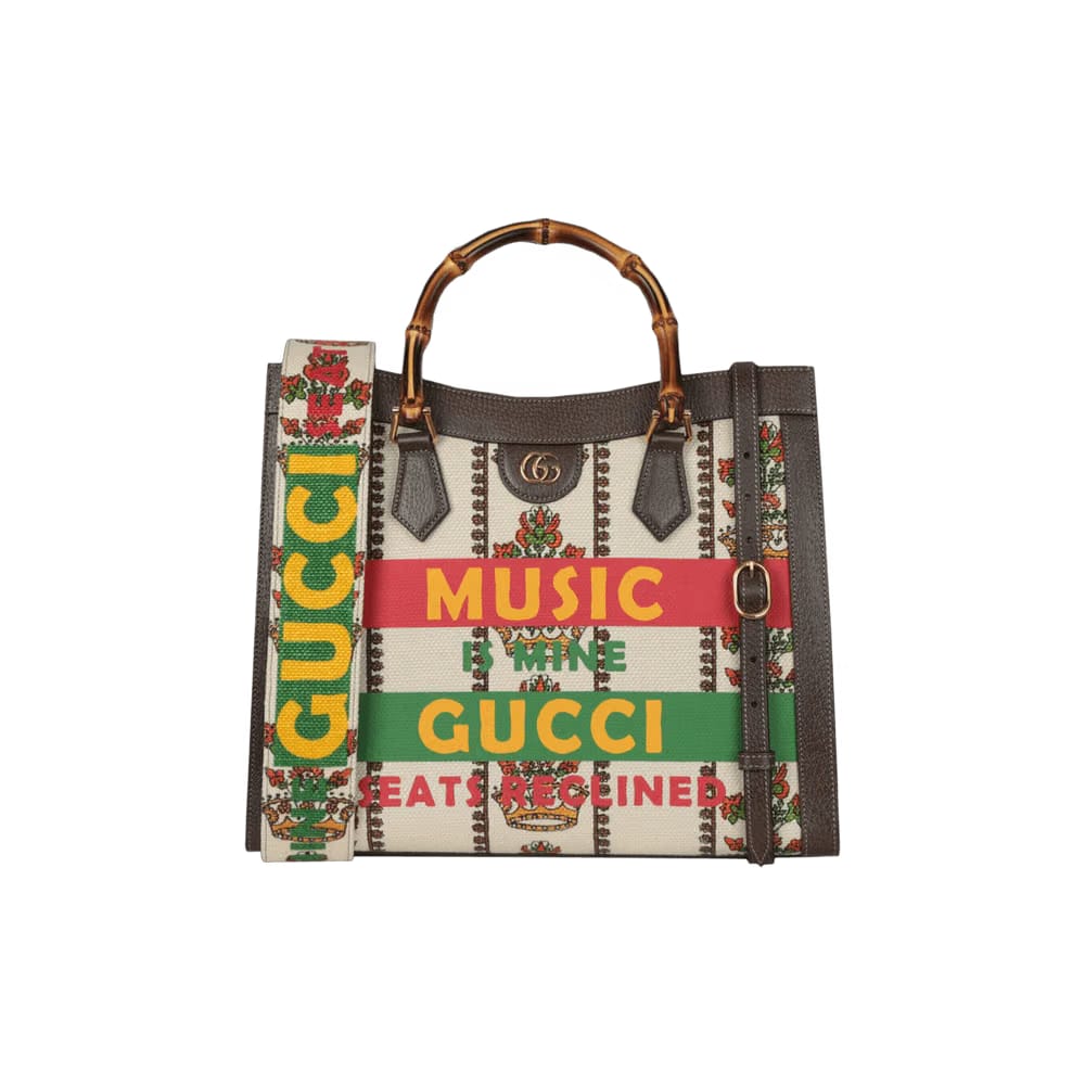 Gucci Music Is Mine Diana Tote Multicolor