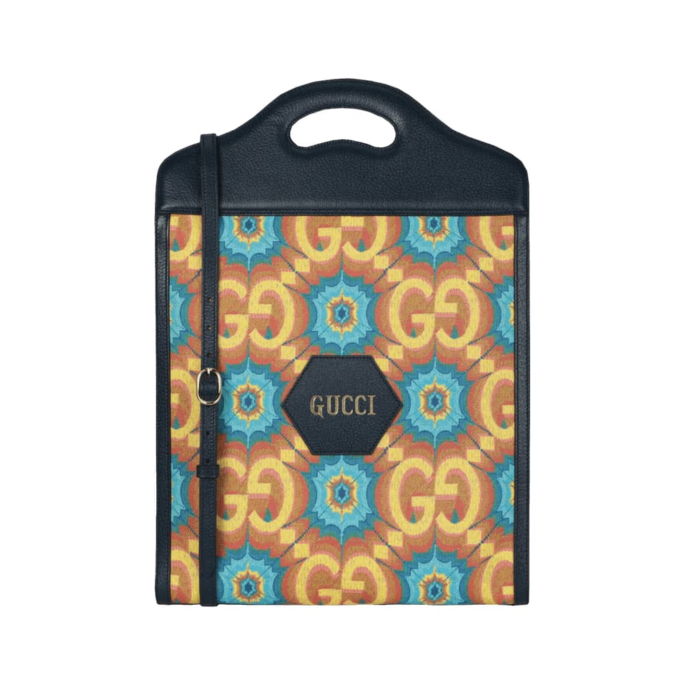 Gucci Supreme Canvas Kaleidoscope 100th Anniversary Tote Multicolor