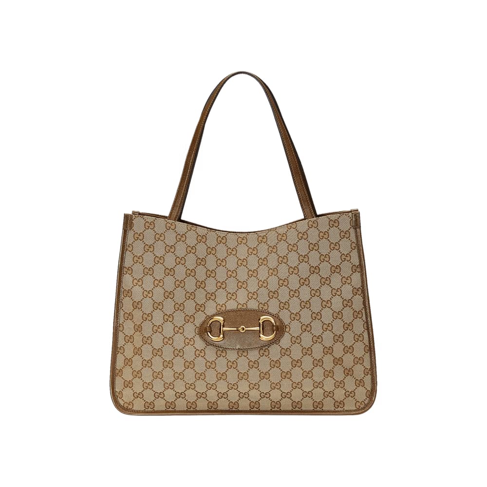 Gucci Horsebit 1955 Tote Bag Beige