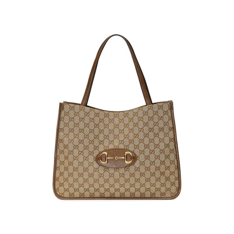 Gucci Horsebit 1955 Tote Bag Beige