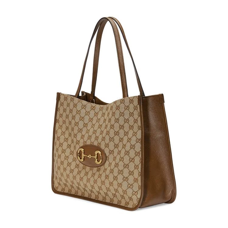 Gucci Horsebit 1955 Tote Bag Beige