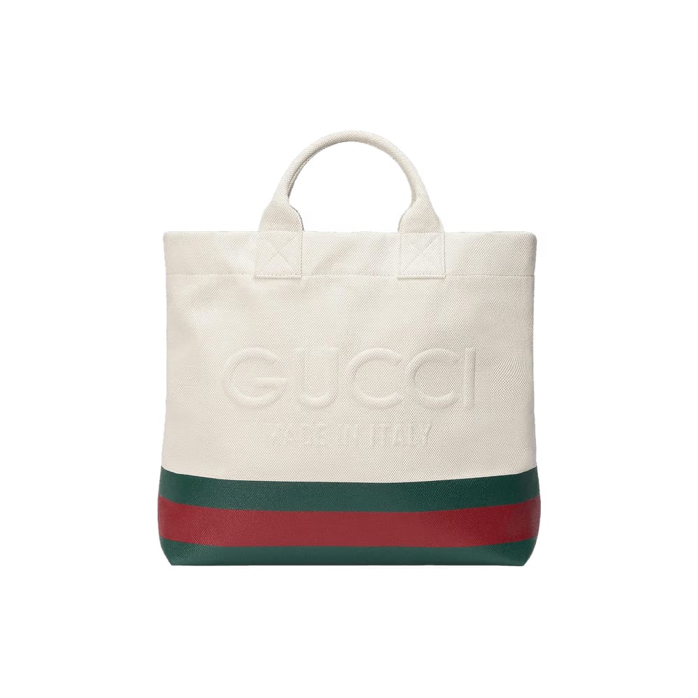 Gucci Canvas Tote Bag Natural