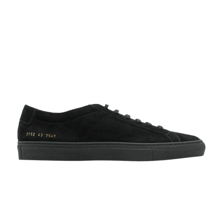 Common Projects Achilles Low Black Suede