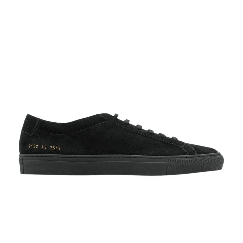 Common Projects Achilles Low Black Suede