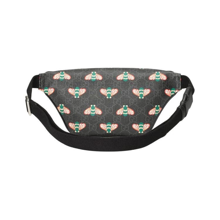 Gucci Bestiary Belt Bag With Bees Black