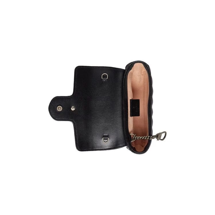 Gucci GG Marmont Super Mini Bag Nero