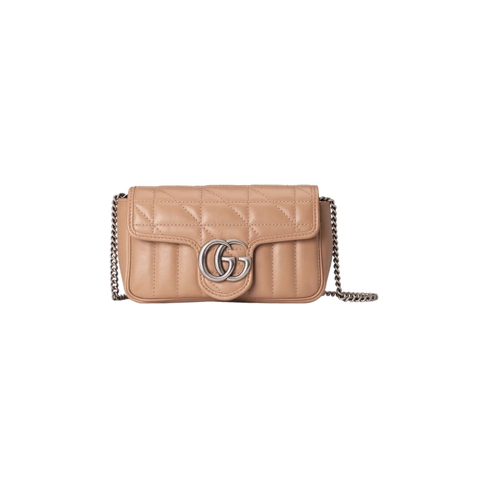Gucci GG Marmont Super Mini Bag Camelia