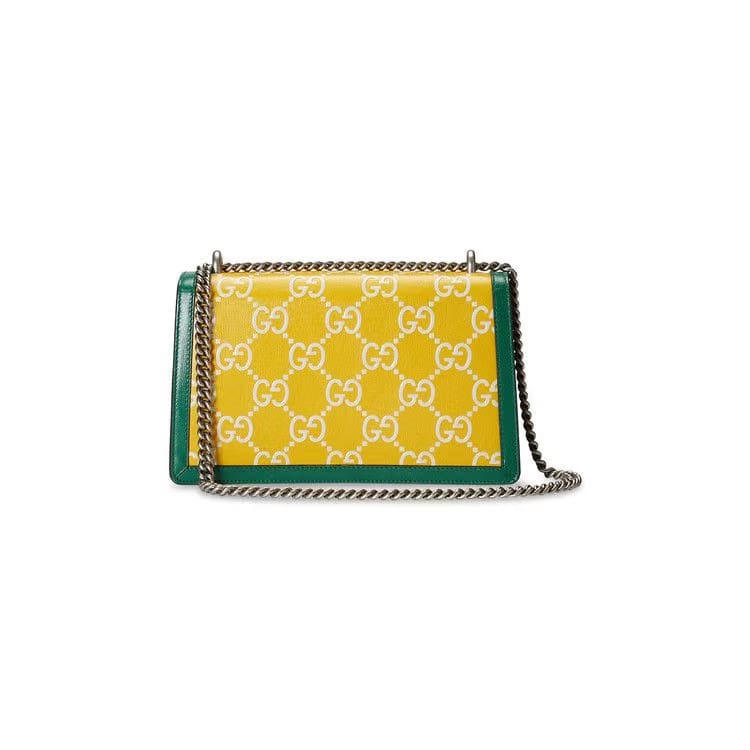 Gucci GG Marmont Super Mini Bag Yellow/Green