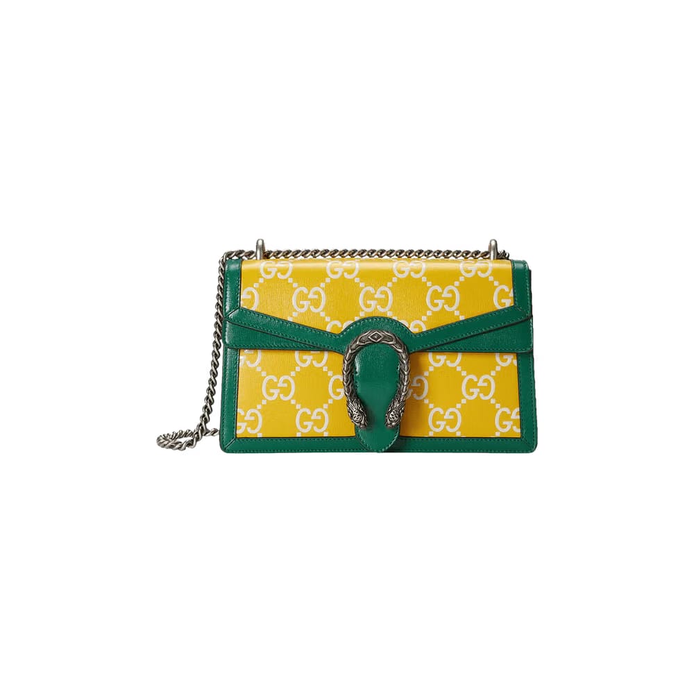 Gucci GG Marmont Super Mini Bag Yellow/Green
