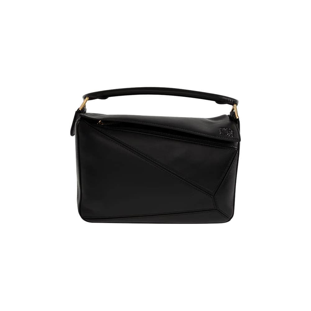 Loewe Small Featherlight Puzzle Bag Black