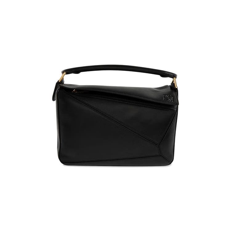 Loewe Small Featherlight Puzzle Bag Black
