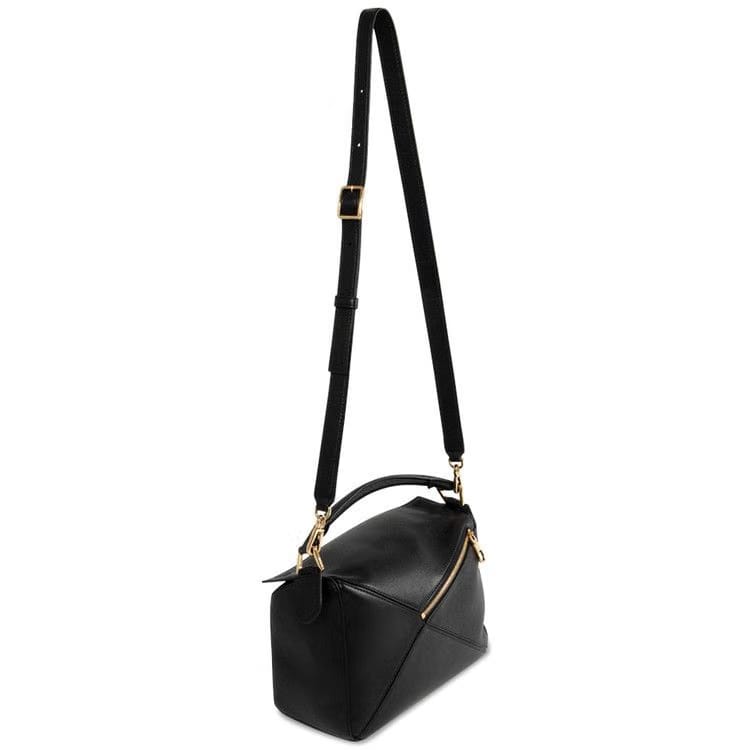Loewe Small Featherlight Puzzle Bag Black