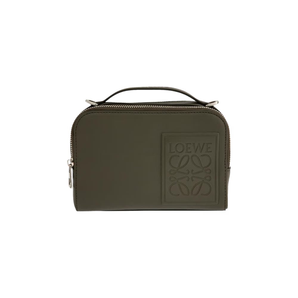 Loewe Mini Crossbody Camera Bag Khaki Green