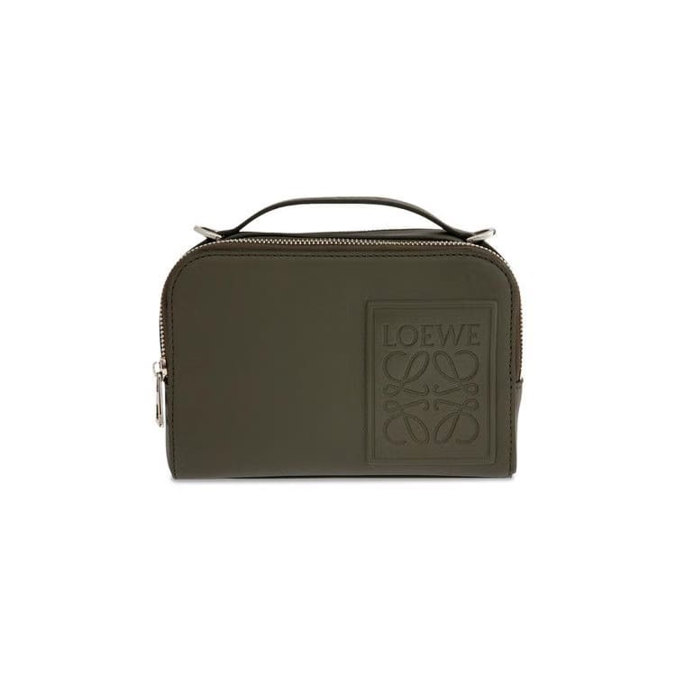 Loewe Mini Crossbody Camera Bag Khaki Green