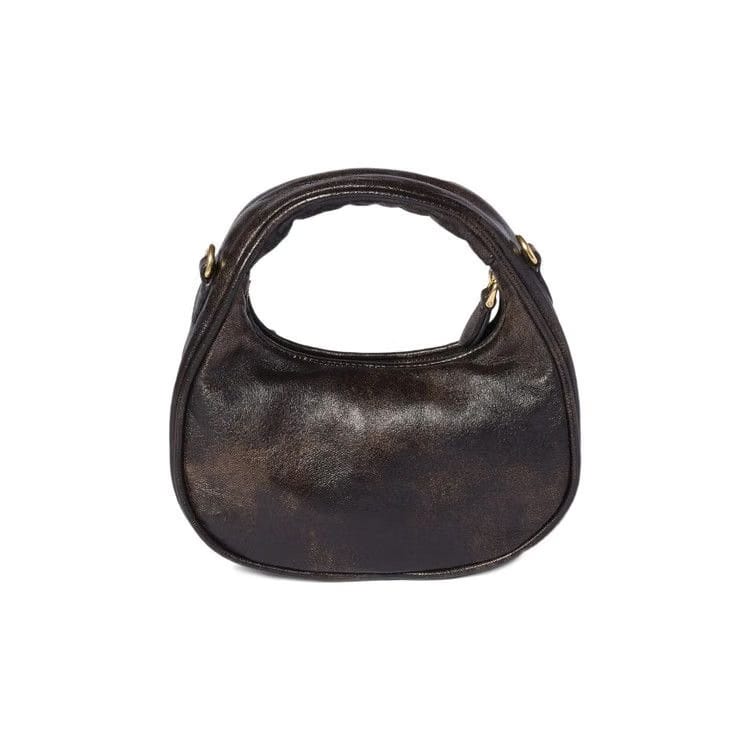 Miu Miu Embroidered Wander Bag Caffe