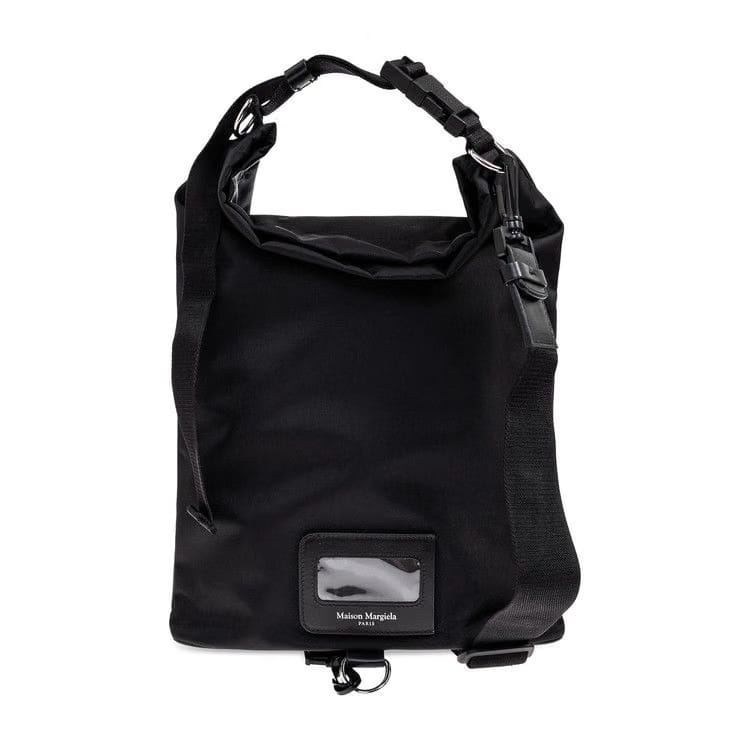 Maison Margiela High Tech Roll Up Backpack Black