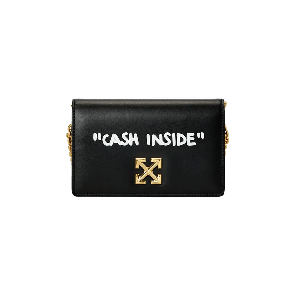 Off-White Jitney 0.5 Shoulder Quote Black/White