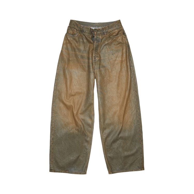 Acne Studios Super Baggy Fit Jeans Blue