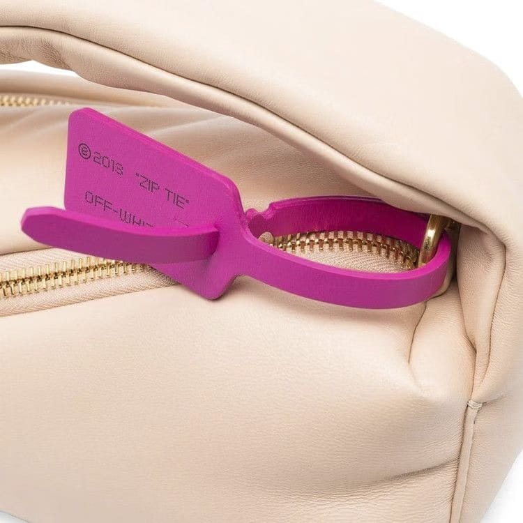 Off-White Pump Pouch 19 Bag Sand