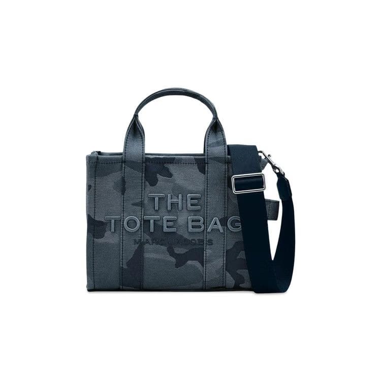 Marc Jacobs The Small Camo Jacquard Tote Bag Blue Multicolor