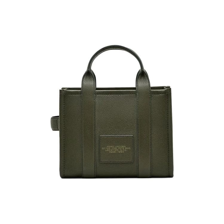 Marc Jacobs The Small Tote Leather Bag Forest