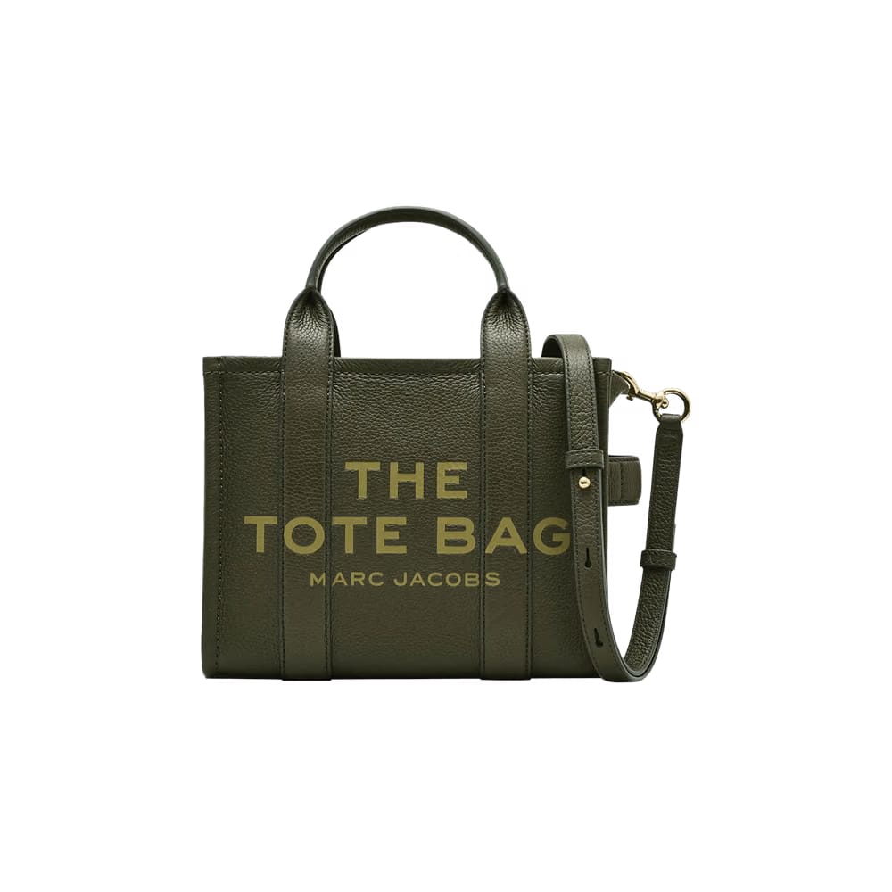 Marc Jacobs The Small Tote Leather Bag Forest