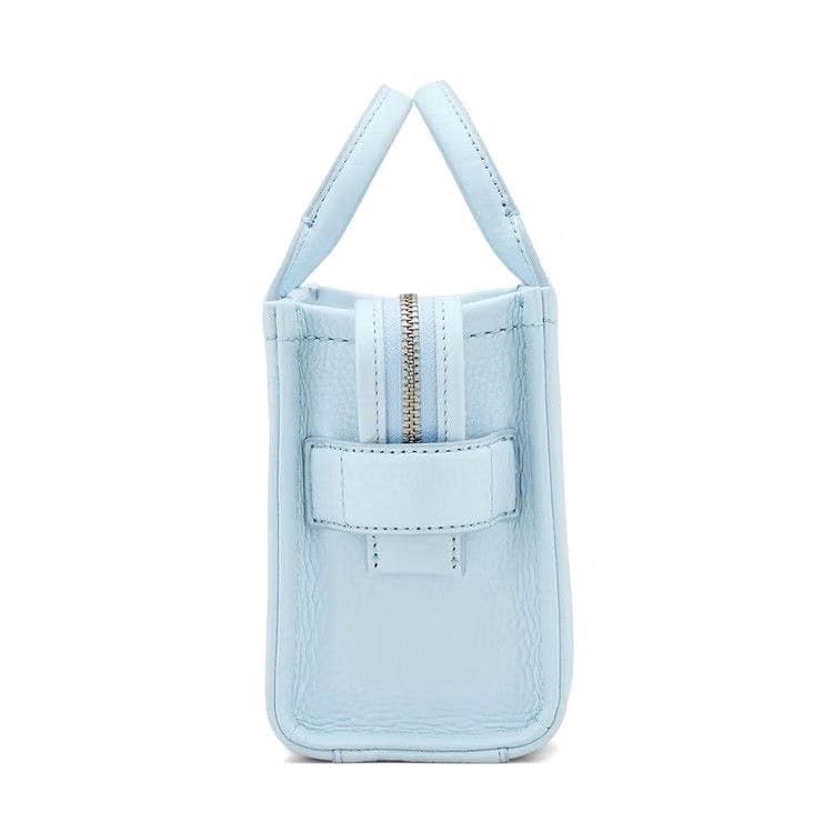 Marc Jacobs The Crossbody Leather Tote Bag Cloud Blue