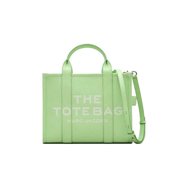 Marc Jacobs The Medium Leather Tote Bag Peppermint