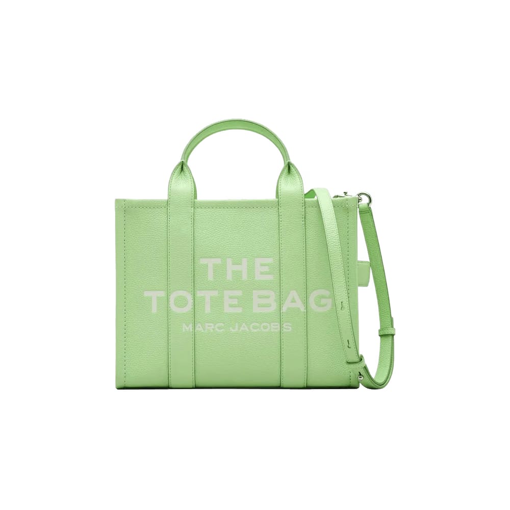 Marc Jacobs The Medium Leather Tote Bag Peppermint