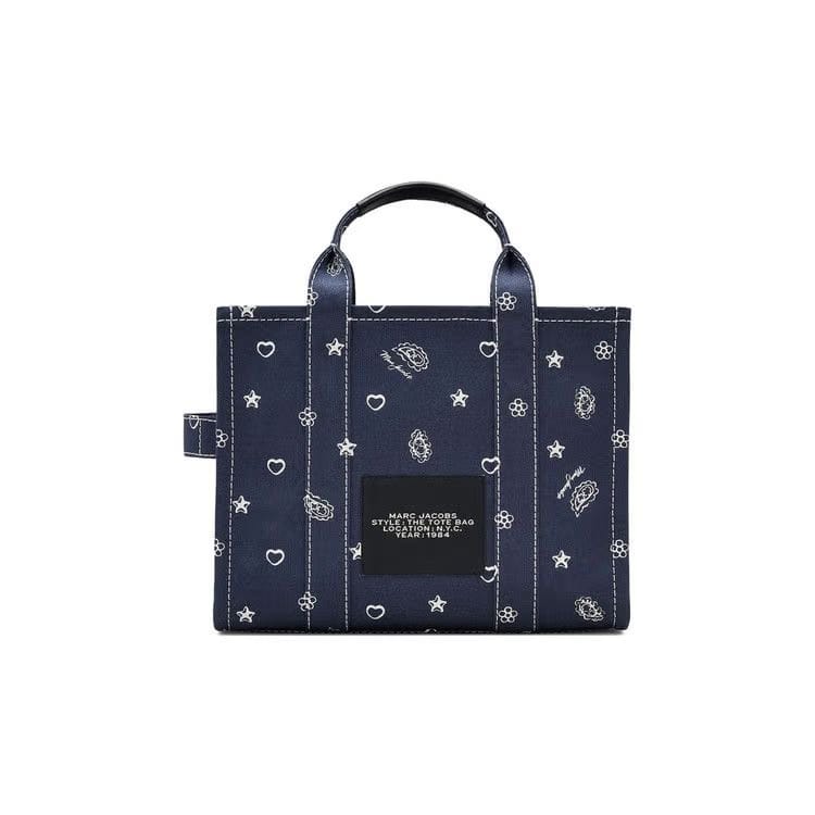 Marc Jacobs The Medium Tote Bag Navy Multi