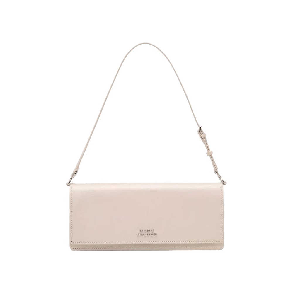 Marc Jacobs Marc Jacobs The Glam Mirror Shoulder Bag Cotton White Cotton White