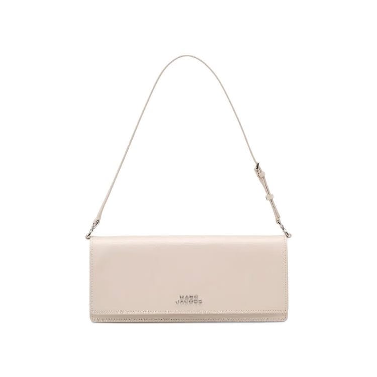 Marc Jacobs Marc Jacobs The Glam Mirror Shoulder Bag Cotton White Cotton White