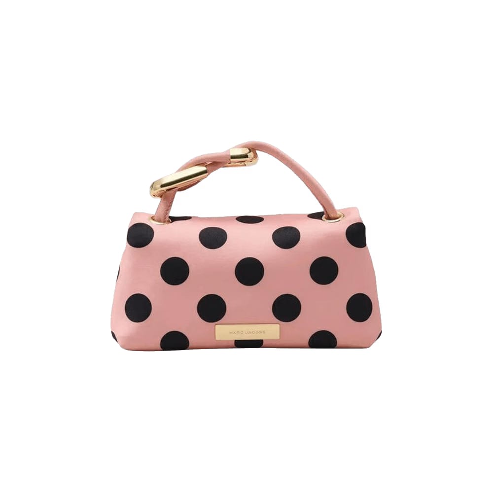 Marc Jacobs The Satin Dots Micro Dual Bag Peach Multicolor