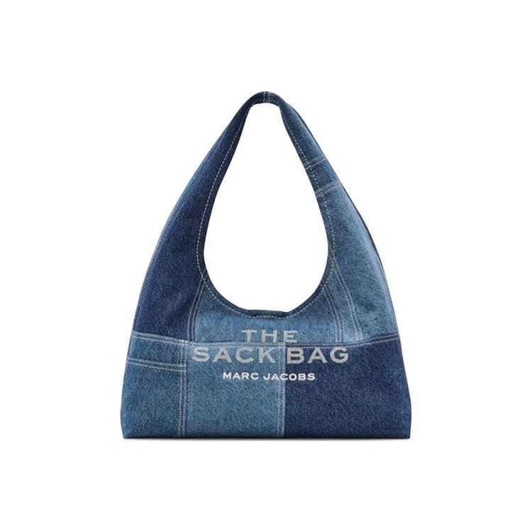 Marc Jacobs The Sack Denim Bag Blue Denim