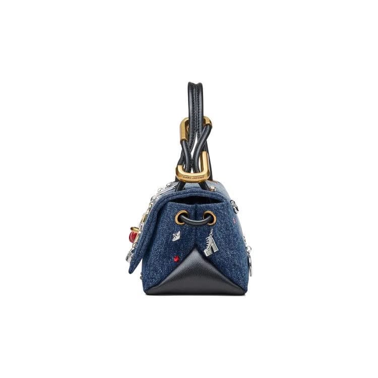 Marc Jacobs The Mini Dual Top Handle Bag Medium Wash