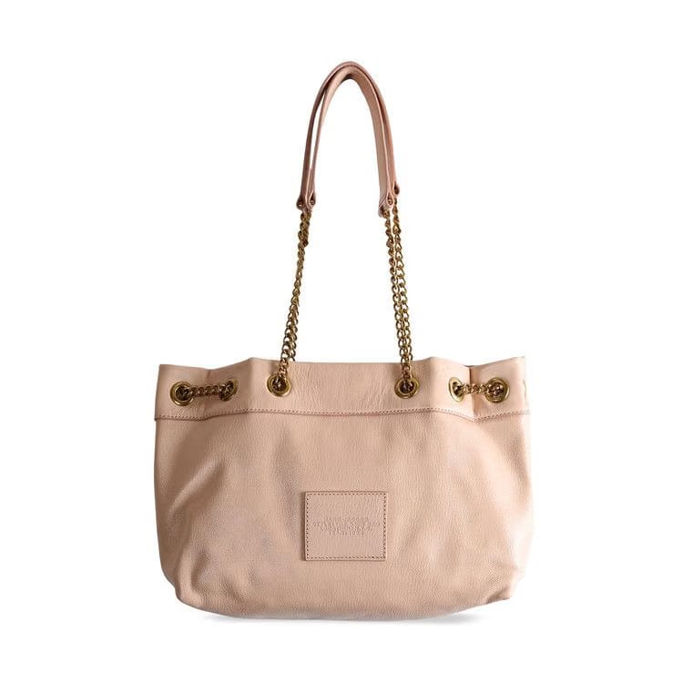 Marc Jacobs The Leather Chain Sack Bag Rose