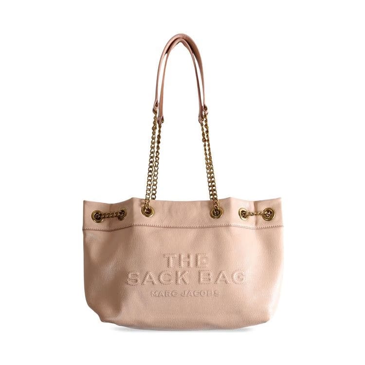 Marc Jacobs The Leather Chain Sack Bag Rose