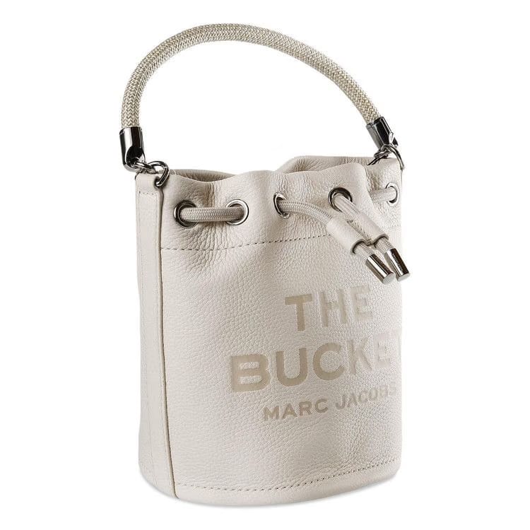 Marc Jacobs The Leather Bucket Bag Cotton/Sil